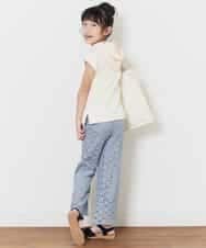 KCKFM49019 a.v.v KIDS(アー・ヴェ・ヴェ) [100-160]【WEB限定/洗濯機洗いOK】サイドスリットダンボールパーカー[WEB限定サイズ] ラベンダー