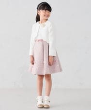 KG2CD01024 a.v.v KIDS(アー・ヴェ・ヴェ) [KIDS]パール調フラワーコサージュ アイボリー