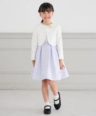 KG2CD01024 a.v.v KIDS(アー・ヴェ・ヴェ) [KIDS]パール調フラワーコサージュ アイボリー