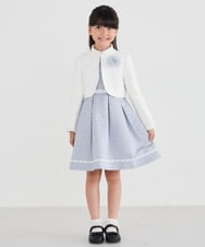 KG2CD02021 a.v.v KIDS(アー・ヴェ・ヴェ) [KIDS]ラメフラワーコサージュ ラベンダー