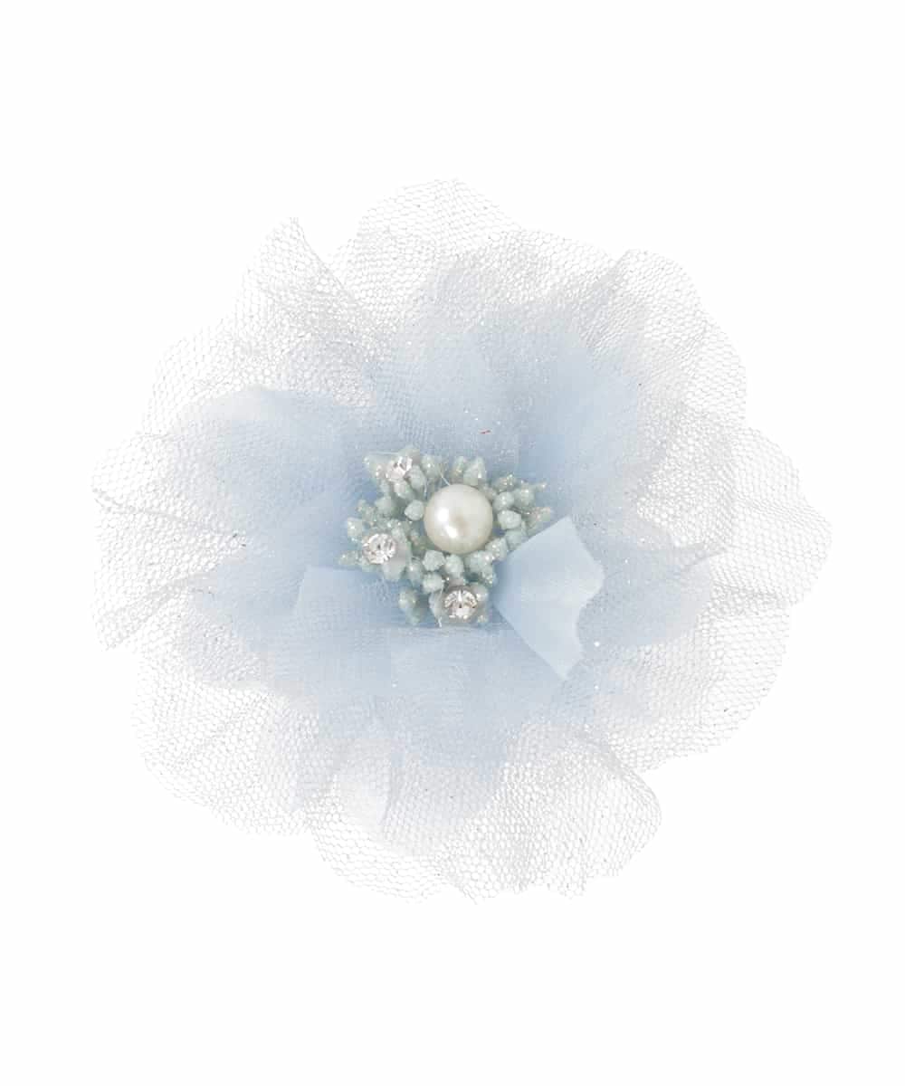 KG2CD02021 a.v.v KIDS(アー・ヴェ・ヴェ) [KIDS]【2026セレモニー】ラメフラワーコサージュ ラベンダー