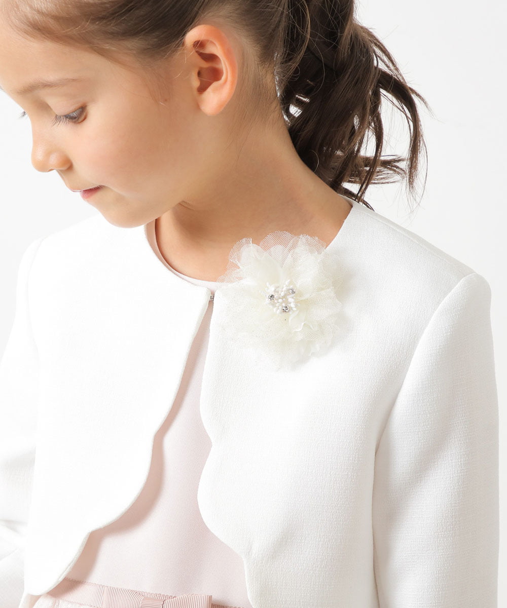 KG2CS02016 a.v.v KIDS [KIDS]ラメフラワーコサージュ