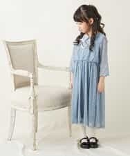KG2JG01012 a.v.v KIDS(アー・ヴェ・ヴェ) [KIDS]パールチョウリボンネックレス ブラック