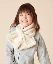 KG3AA12029 a.v.v KIDS(アー・ヴェ・ヴェ) [KIDS]【リバーシブル】リボンスヌード ピンク