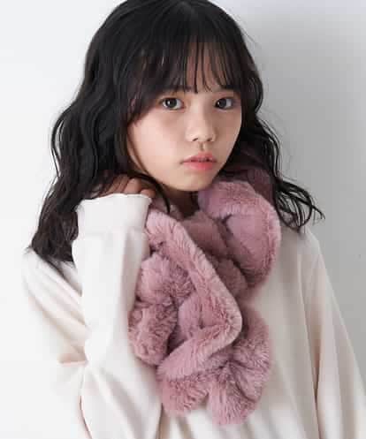 KG3AP02019 a.v.v KIDS [KIDS]フリルフェイクファーティペット