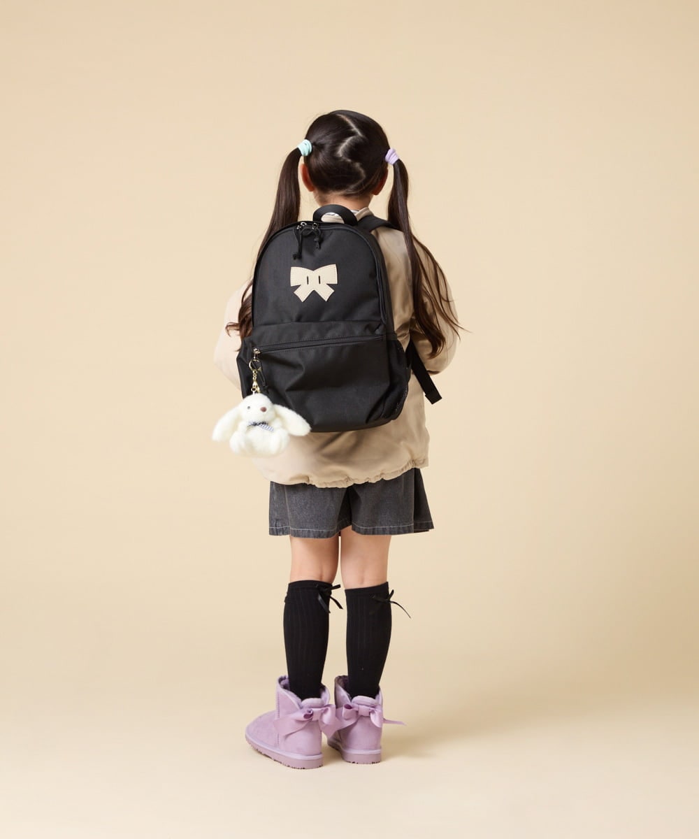 KG5AD03059 a.v.v KIDS(アー・ヴェ・ヴェ) [KIDS]ナイロンリュック ブラック