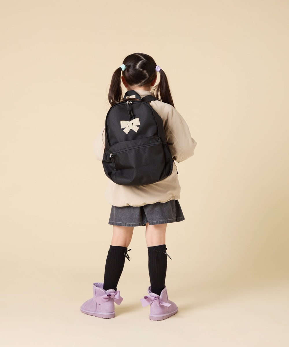 KG5AD03059 a.v.v KIDS(アー・ヴェ・ヴェ) [KIDS]ナイロンリュック ブラック