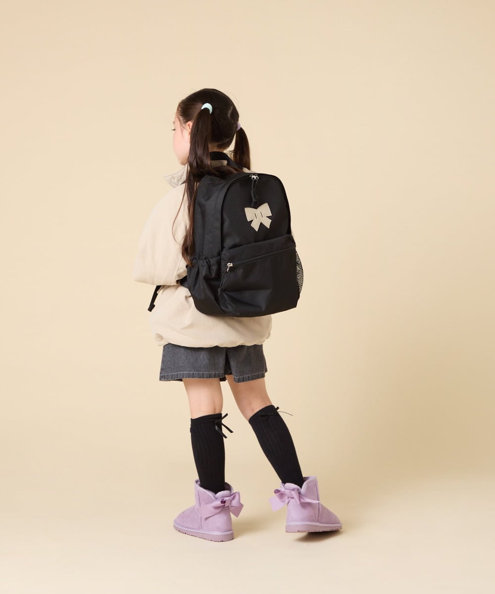 KG5AD03059 a.v.v KIDS(アー・ヴェ・ヴェ) [KIDS]ナイロンリュック ブラック