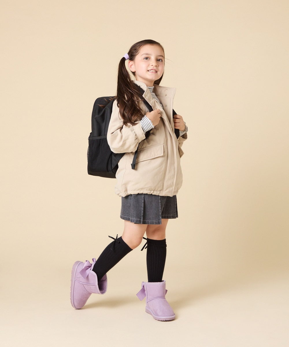KG5AD03059 a.v.v KIDS(アー・ヴェ・ヴェ) [KIDS]ナイロンリュック ブラック