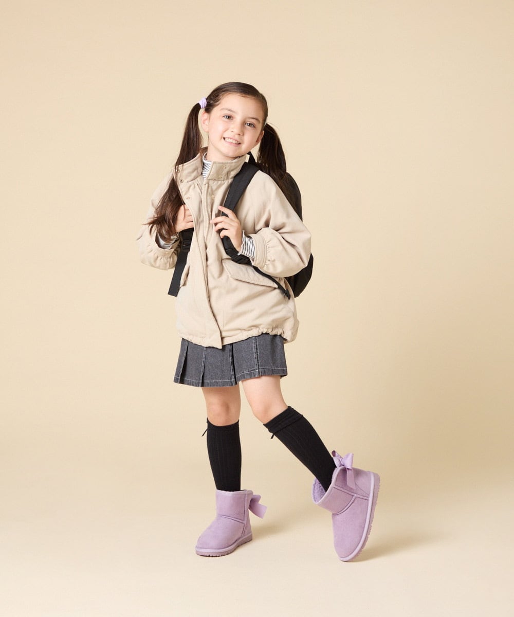 KG5AD03059 a.v.v KIDS(アー・ヴェ・ヴェ) [KIDS]ナイロンリュック ブラック