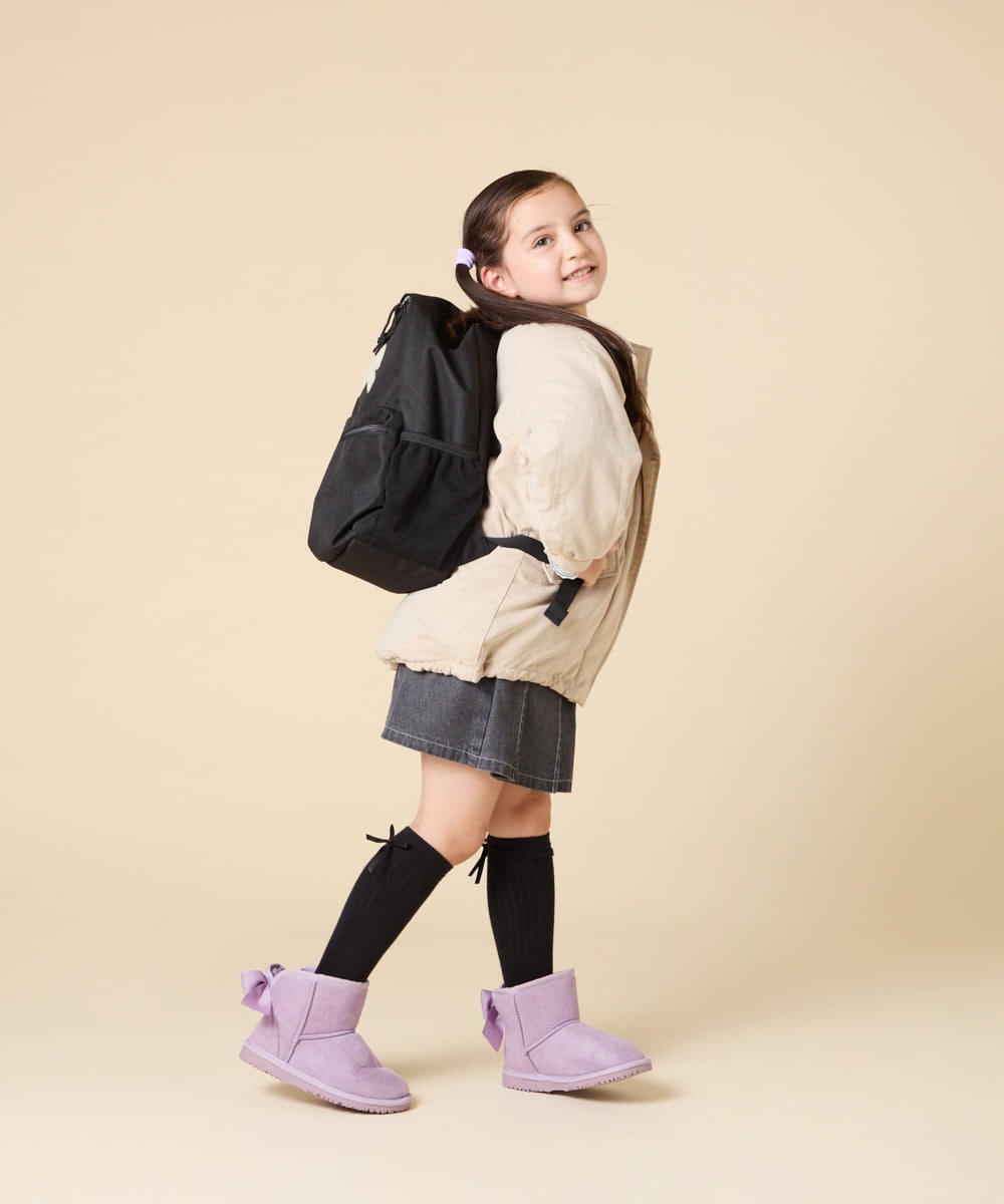 KG5AD03059 a.v.v KIDS(アー・ヴェ・ヴェ) [KIDS]ナイロンリュック ブラック