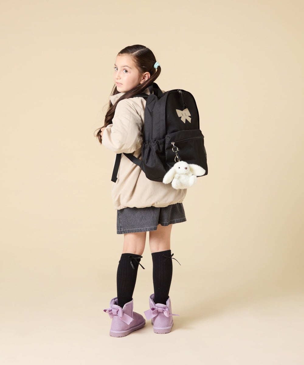 KG5AD03059 a.v.v KIDS(アー・ヴェ・ヴェ) [KIDS]ナイロンリュック ブラック