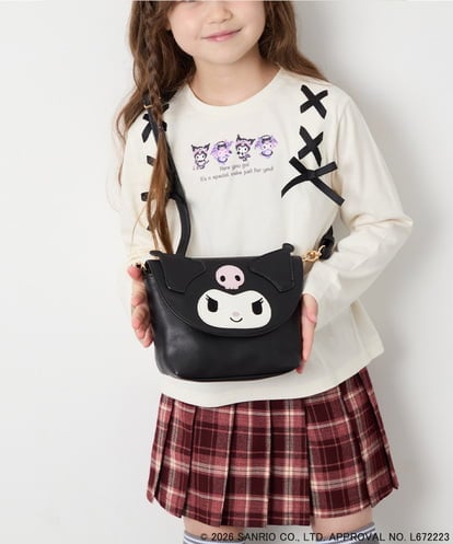 KG5AG32044 a.v.v KIDS 【数量限定】[クロミ]お顔ショルダーバッグ
