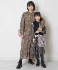 KG5AP11029 a.v.v KIDS(アー・ヴェ・ヴェ) [KIDS]フェイクファーショルダーバッグ ピンク