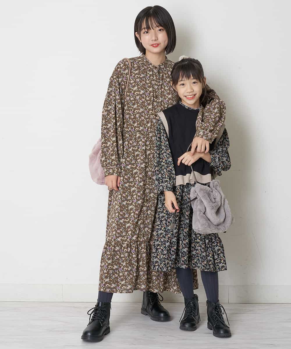 KG5AP11029 a.v.v KIDS(アー・ヴェ・ヴェ) [KIDS]フェイクファーショルダーバッグ ピンク