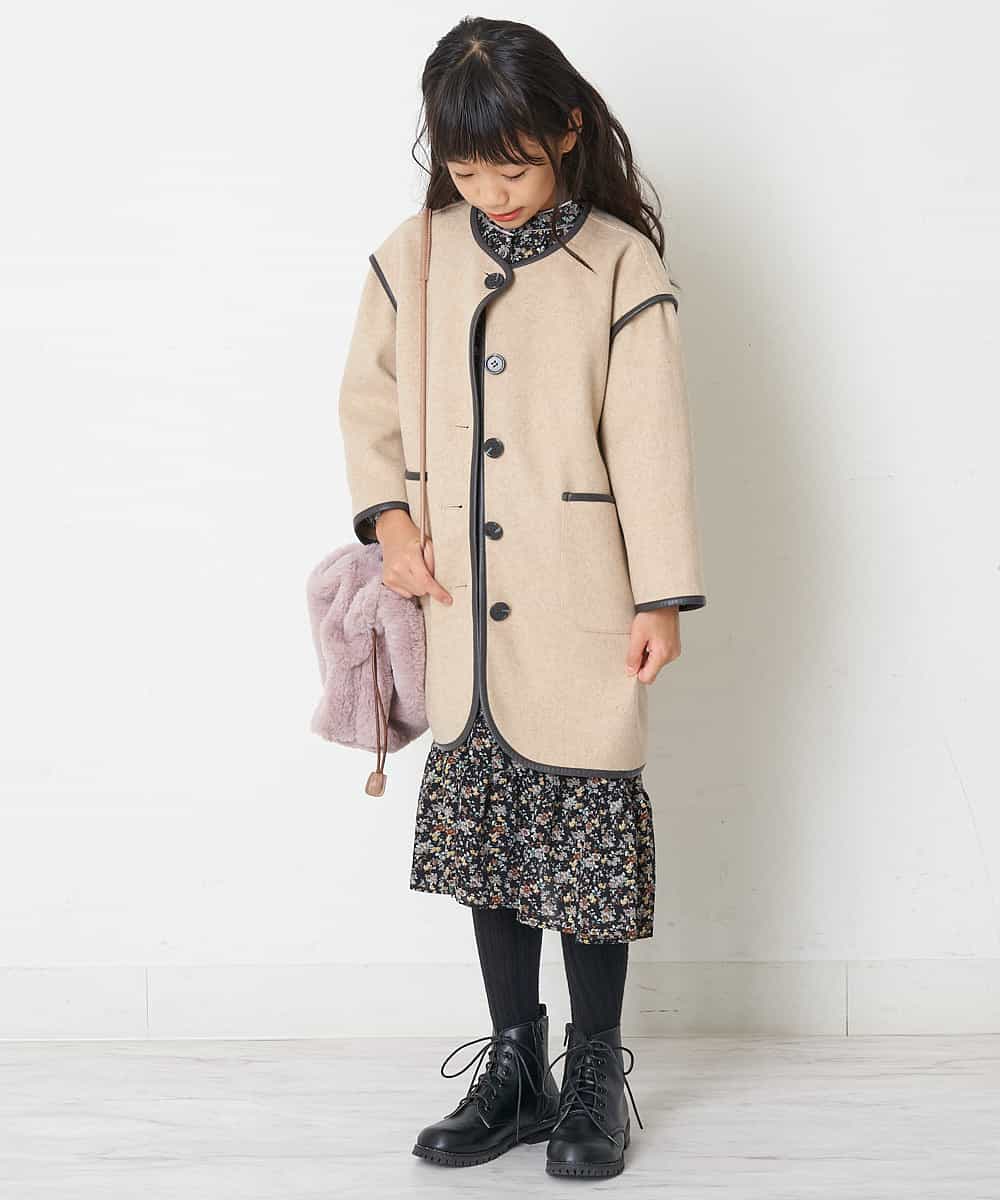 KG5AP11029 a.v.v KIDS(アー・ヴェ・ヴェ) [KIDS]フェイクファーショルダーバッグ ピンク
