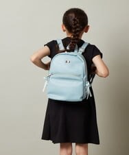 KG5AV12049 a.v.v KIDS(アー・ヴェ・ヴェ) [KIDS]フェイクレザーレースアップリボンリュック ブラック