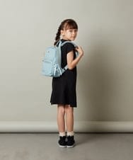 KG5AV12049 a.v.v KIDS(アー・ヴェ・ヴェ) [KIDS]フェイクレザーレースアップリボンリュック ブラック