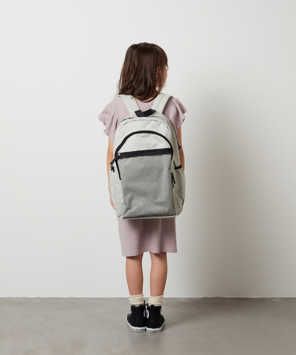 KG5AV13054 a.v.v KIDS(アー・ヴェ・ヴェ) [KIDS]ナイロンリュック ライトグレー