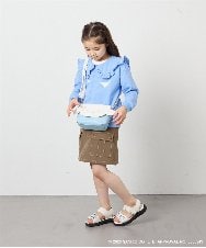 KG5ED01044 a.v.v KIDS(アー・ヴェ・ヴェ) [KIDS]【シナモロール／ポチャッコ】お顔ショルダーバッグ ライトブルー