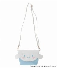 KG5ED01044 a.v.v KIDS(アー・ヴェ・ヴェ) [KIDS]【シナモロール／ポチャッコ】お顔ショルダーバッグ ライトブルー