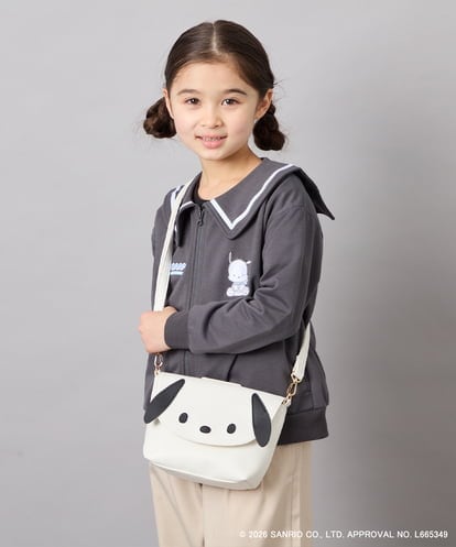 KG5ED01044 a.v.v KIDS [KIDS]【シナモロール／ポチャッコ】お顔ショルダーバッグ