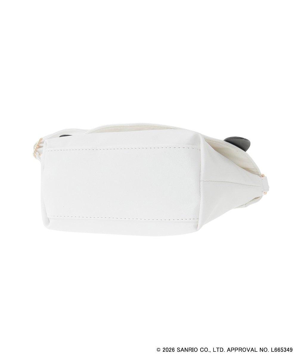 KG5ED01044 a.v.v KIDS(アー・ヴェ・ヴェ) [KIDS]【シナモロール／ポチャッコ】お顔ショルダーバッグ アイボリー