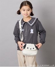 KG5ED01044 a.v.v KIDS(アー・ヴェ・ヴェ) [KIDS]【シナモロール／ポチャッコ】お顔ショルダーバッグ アイボリー