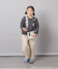 KG5ED01044 a.v.v KIDS(アー・ヴェ・ヴェ) [KIDS]【シナモロール／ポチャッコ】お顔ショルダーバッグ アイボリー