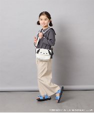 KG5ED01044 a.v.v KIDS(アー・ヴェ・ヴェ) [KIDS]【シナモロール／ポチャッコ】お顔ショルダーバッグ アイボリー