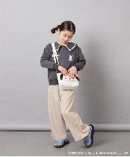 KG5ED01044 a.v.v KIDS(アー・ヴェ・ヴェ) [KIDS]【シナモロール／ポチャッコ】お顔ショルダーバッグ アイボリー