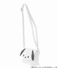 KG5ED01044 a.v.v KIDS(アー・ヴェ・ヴェ) [KIDS]【シナモロール／ポチャッコ】お顔ショルダーバッグ アイボリー