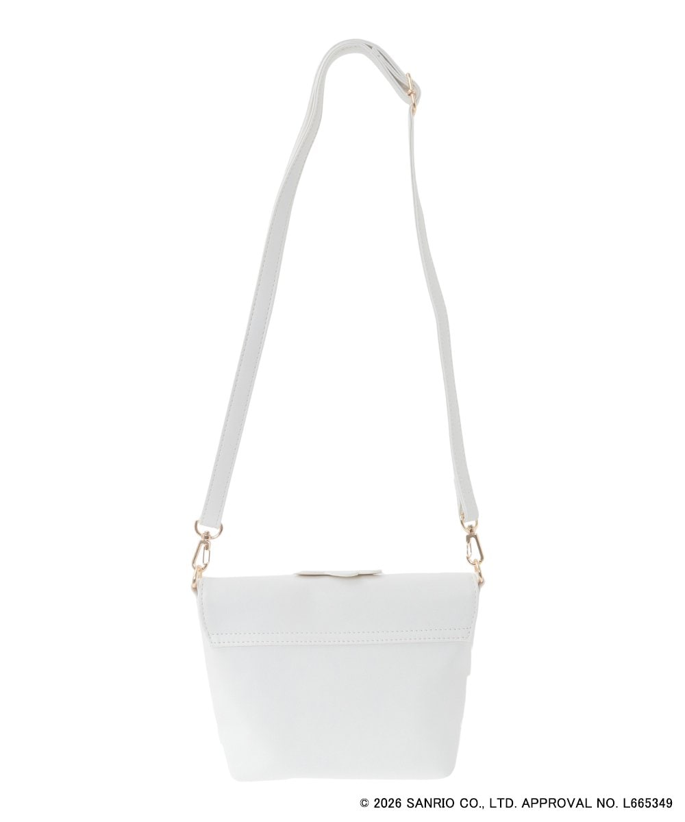 KG5ED01044 a.v.v KIDS(アー・ヴェ・ヴェ) [KIDS]【シナモロール／ポチャッコ】お顔ショルダーバッグ アイボリー