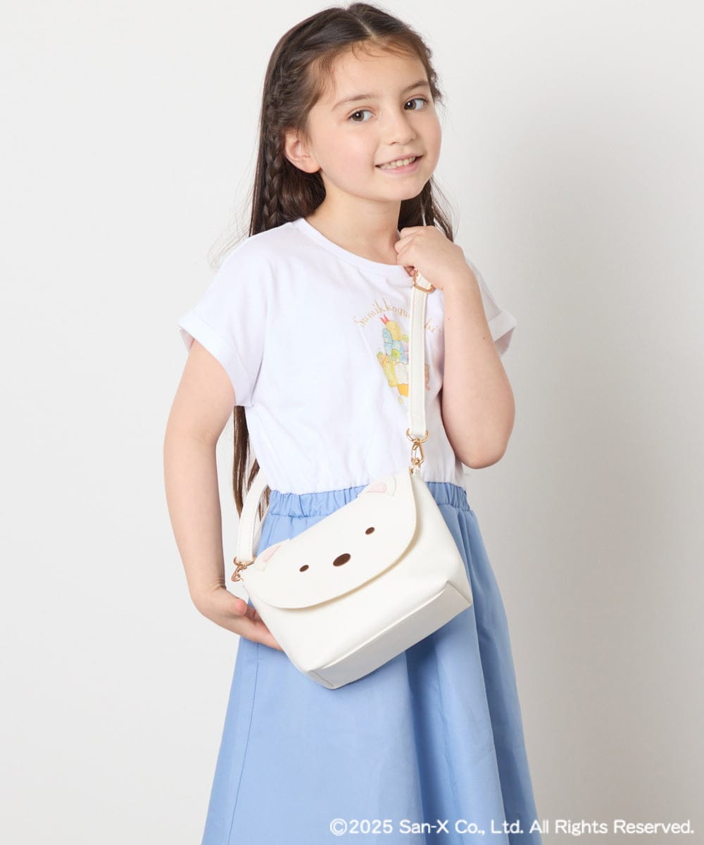 KG5GA05044 a.v.v KIDS(アー・ヴェ・ヴェ) [KIDS]すみっコショルダー ホワイト