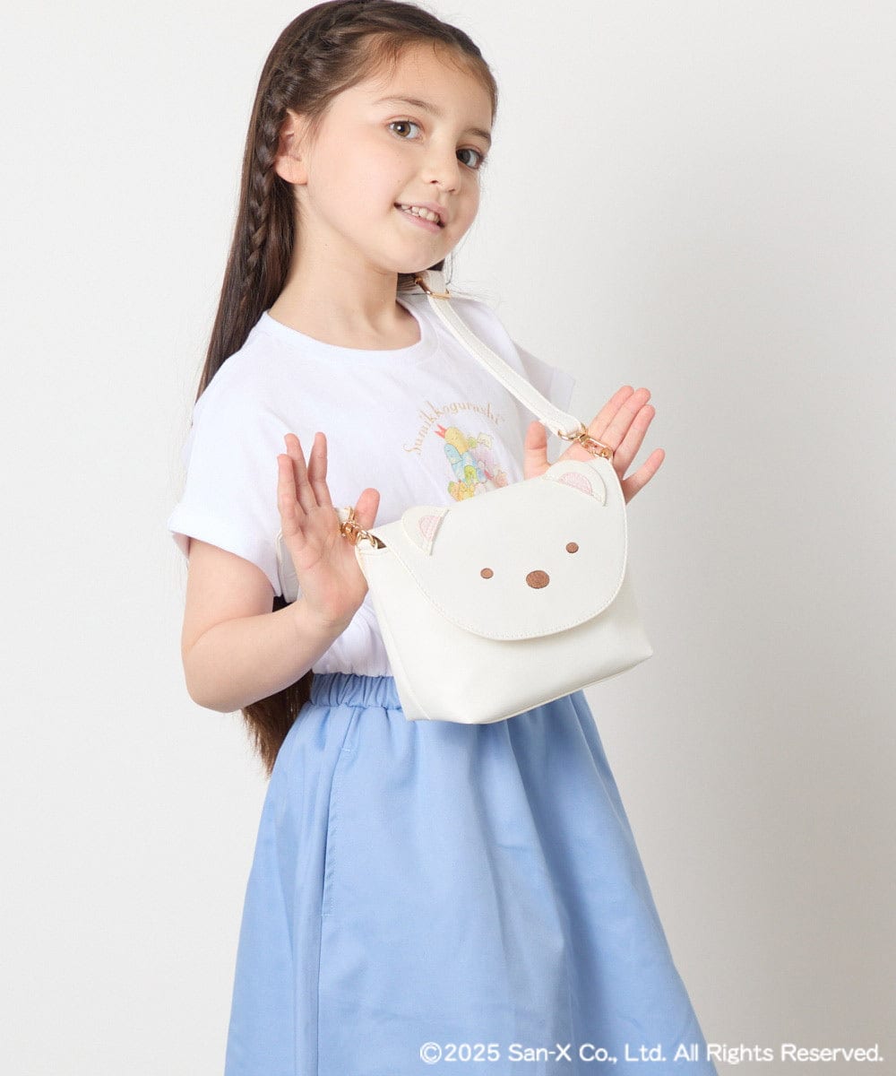 KG5GA05044 a.v.v KIDS(アー・ヴェ・ヴェ) [KIDS]すみっコショルダー ホワイト