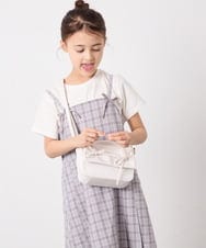 KG5GD11044 a.v.v KIDS(アー・ヴェ・ヴェ) [KIDS]ダブルリボンショルダー ホワイト