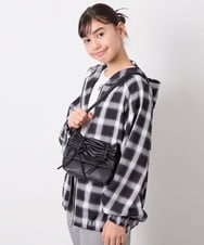 KG5GD11044 a.v.v KIDS(アー・ヴェ・ヴェ) [KIDS]ダブルリボンショルダー ブラック