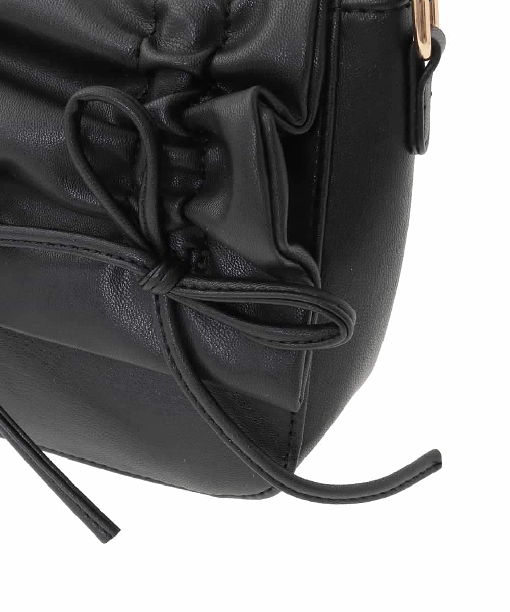 KG5GD11044 a.v.v KIDS(アー・ヴェ・ヴェ) [KIDS]ダブルリボンショルダー ブラック