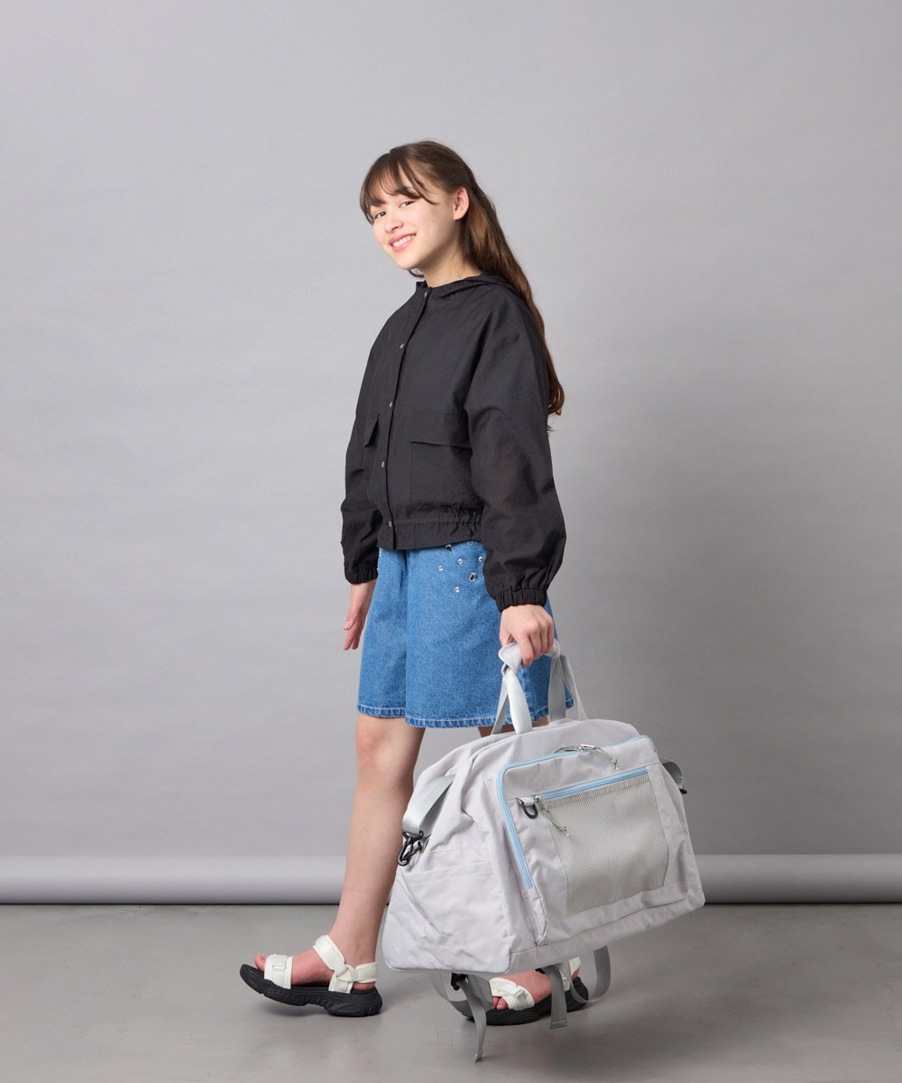 KG5GD12064 a.v.v KIDS(アー・ヴェ・ヴェ) [KIDS]旅行用ボストンバック グレー