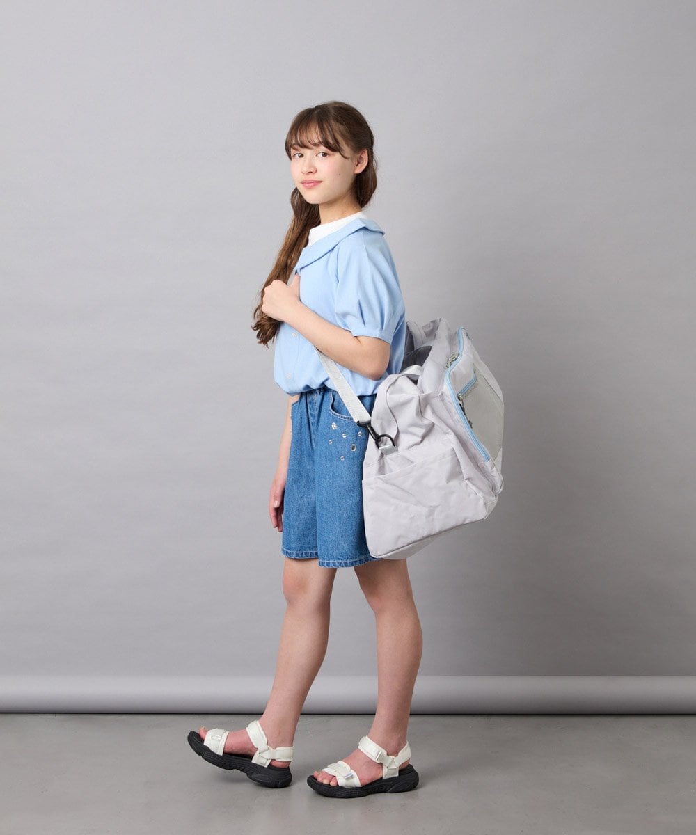 KG5GD12064 a.v.v KIDS(アー・ヴェ・ヴェ) [KIDS]旅行用ボストンバック グレー