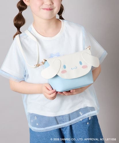 KG5GD15044 a.v.v KIDS 【数量限定】[シナモロール＆クロミ]お顔ショルダーバッグ