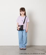 KG5GD15044 a.v.v KIDS(アー・ヴェ・ヴェ) 【数量限定】[シナモロール＆クロミ]お顔ショルダーバッグ ブラック