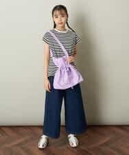 KG5GP11039 a.v.v KIDS(アー・ヴェ・ヴェ) [KIDS]オリジナルプリントショルダーバッグ ブラック