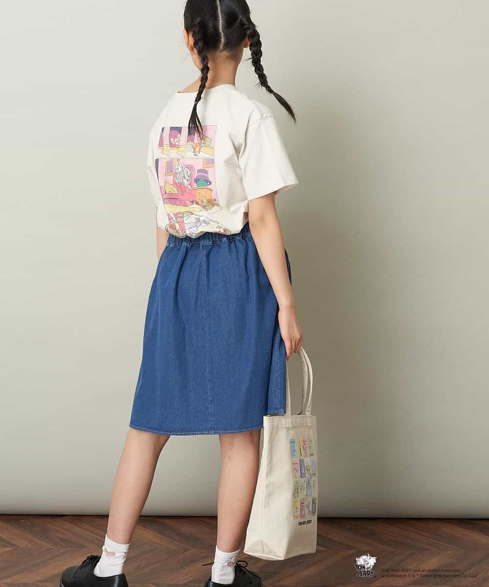 KG5GP30024 a.v.v KIDS(アー・ヴェ・ヴェ) [KIDS]トムとジェリーコラボバッグ アイボリー