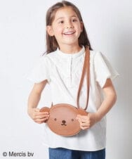 KG5GS30039 a.v.v KIDS(アー・ヴェ・ヴェ) [KIDS]【ミッフィーコラボ】ダイカットバッグ ホワイト（ミッフィー）