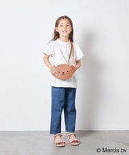 KG5GS30039 a.v.v KIDS(アー・ヴェ・ヴェ) [KIDS]【ミッフィーコラボ】ダイカットバッグ ホワイト（ミッフィー）
