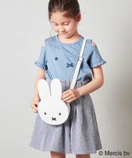 KG5GS30039 a.v.v KIDS(アー・ヴェ・ヴェ) [KIDS]【ミッフィーコラボ】ダイカットバッグ ホワイト（ミッフィー）