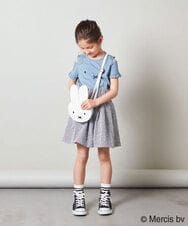 KG5GS30039 a.v.v KIDS(アー・ヴェ・ヴェ) [KIDS]【ミッフィーコラボ】ダイカットバッグ ホワイト（ミッフィー）