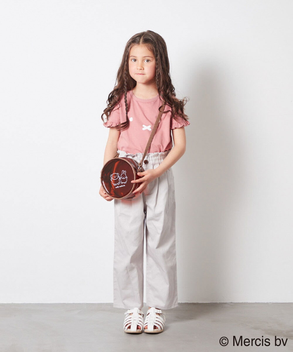 KG5GS31034 a.v.v KIDS(アー・ヴェ・ヴェ) [KIDS]【ミッフィーコラボ】PVCポシェット ブラウン
