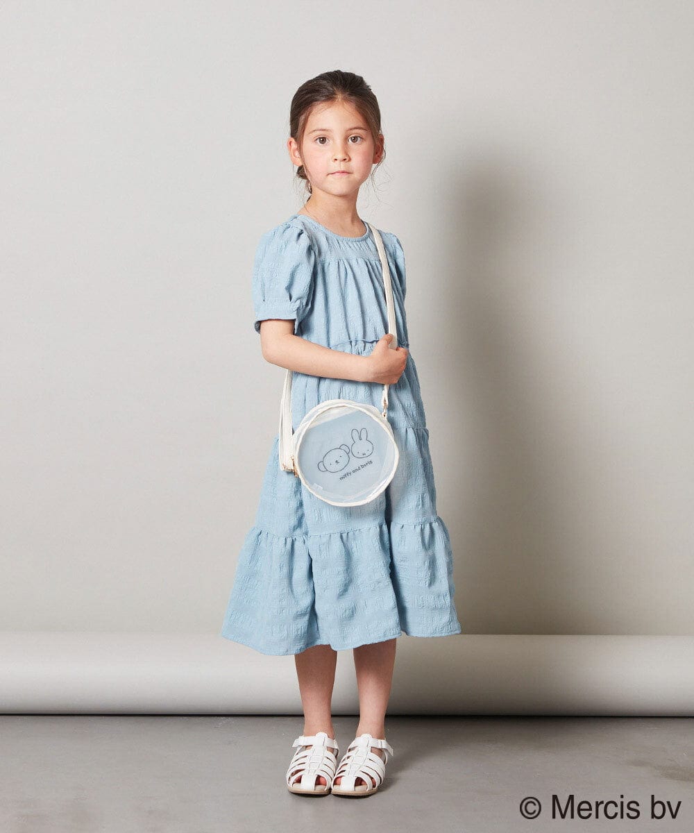 KG5GS31034 a.v.v KIDS(アー・ヴェ・ヴェ) [KIDS]【ミッフィーコラボ】PVCポシェット ブラウン
